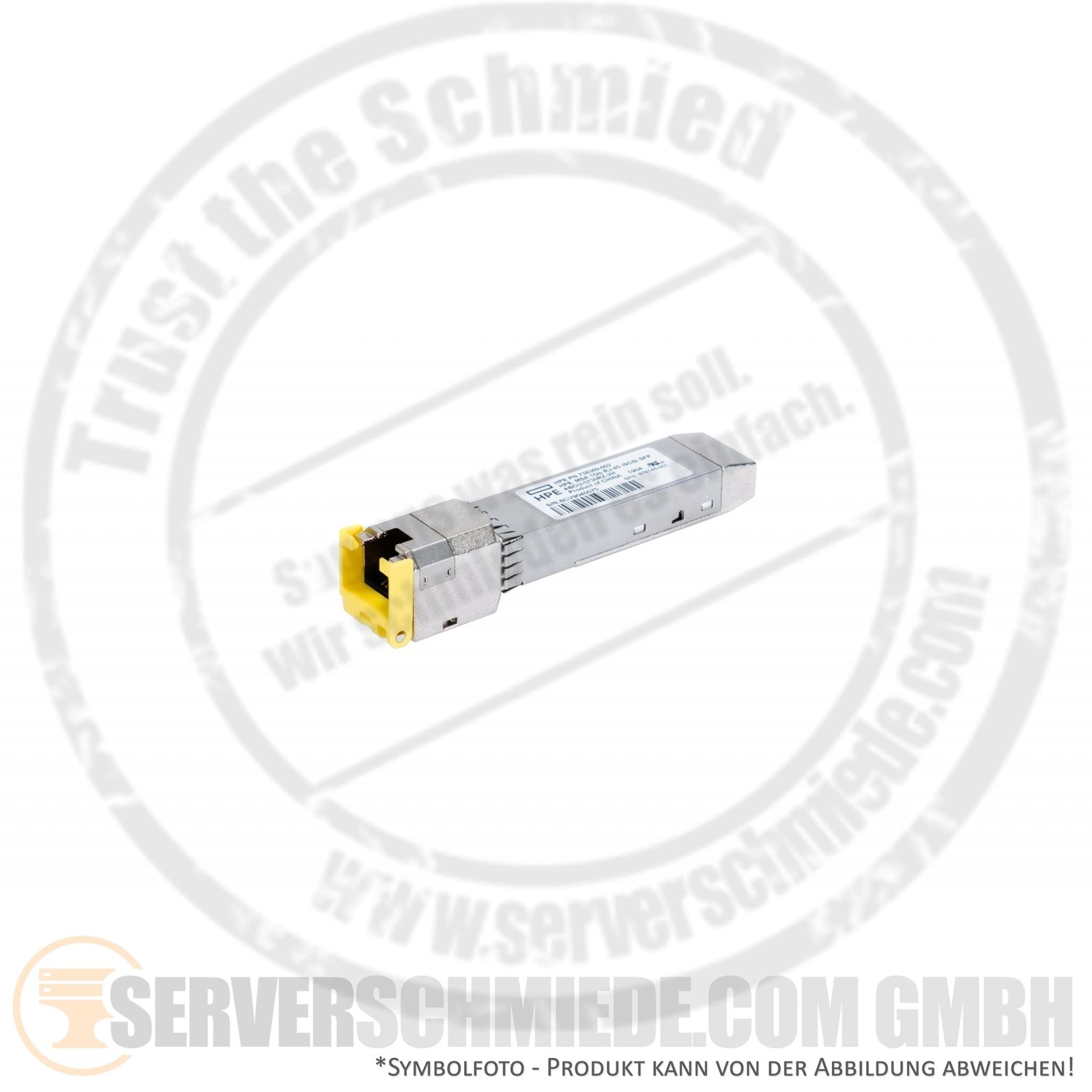 HP MSA 1Gb SFP+ -- RJ-45 iSCSI 1GbE Copper Copper 30m Transceiver ABCU-5730RZ