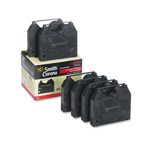 Smith Corona PWP 5000 Typewriter Ribbons - SMC PWP5000 Cartridges (6 Pack)