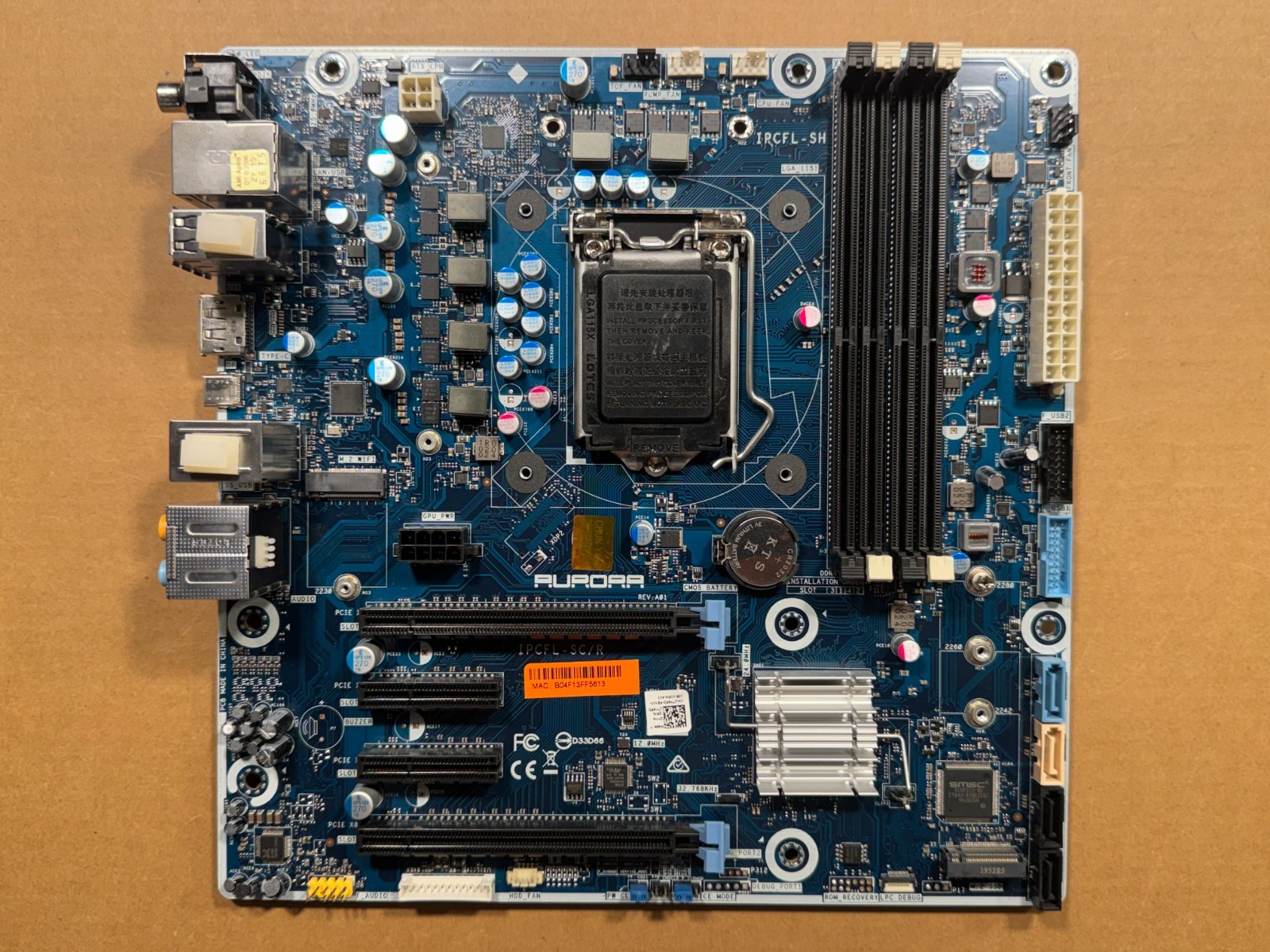 NEW Dell Alienware Aurora R9 Intel LGA1151 Motherboard IPCFL-SC/R T76PD