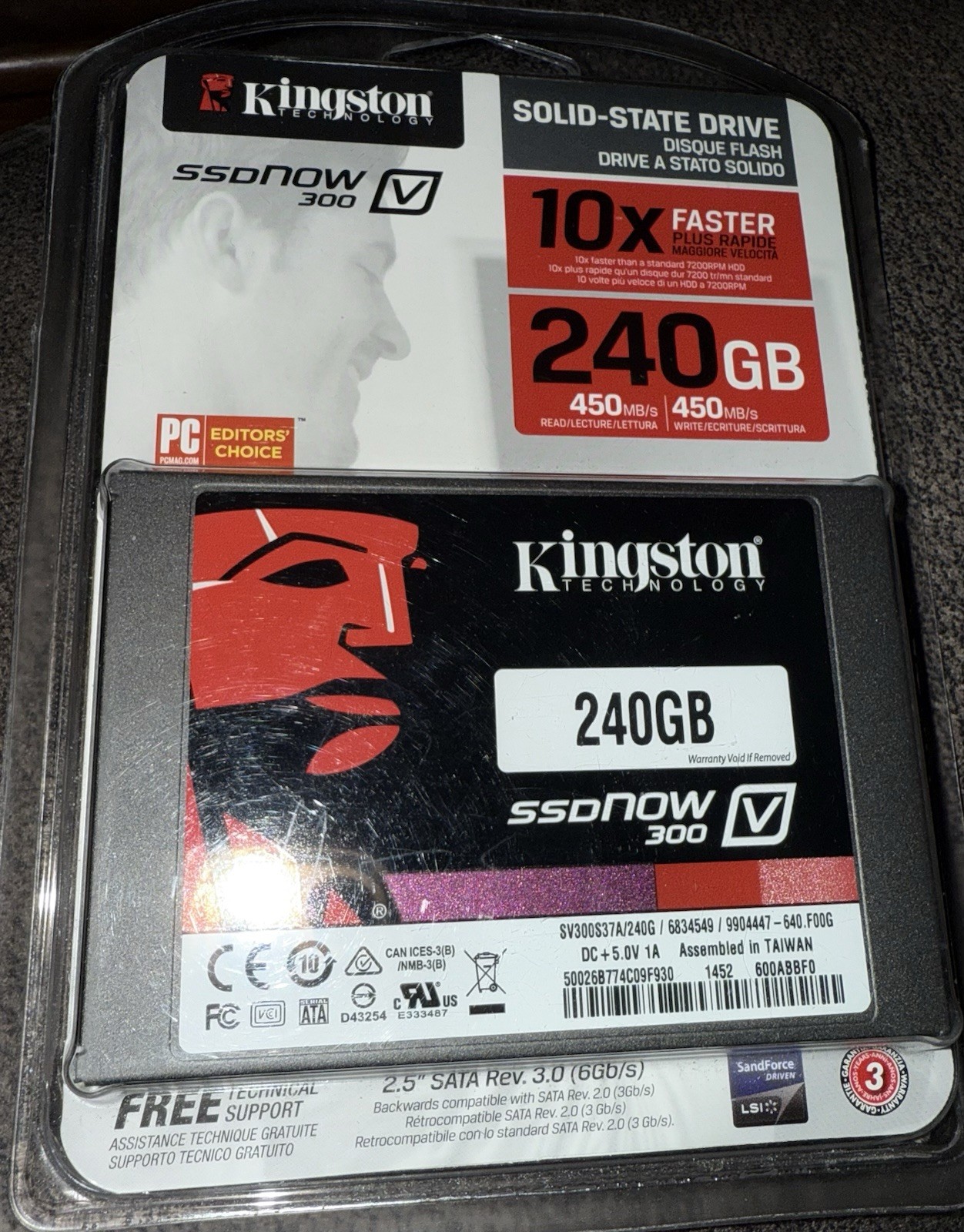 Kingston Solid State Hard Drive