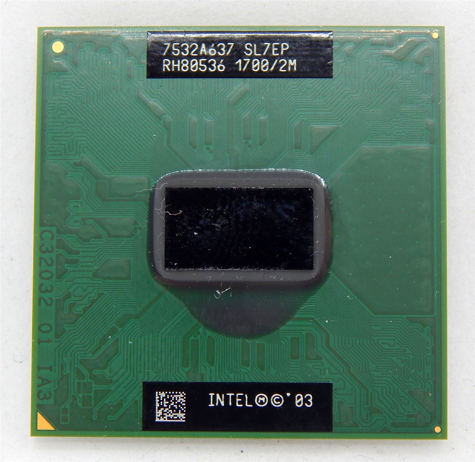 Intel Pentium M SL7EP 735 CPU 1.7GHz 2M L2 Cache PPGA478 Mobile/Laptop Processor