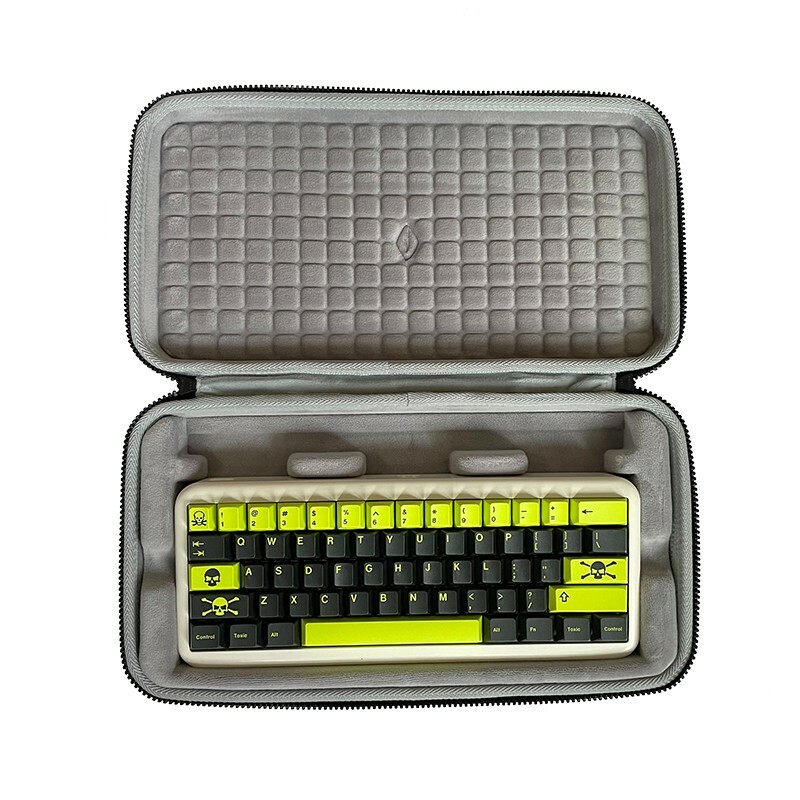 Black Portable Storage Carry Case Box For MelGeek Mojo68 Wireless Wired Keyboard