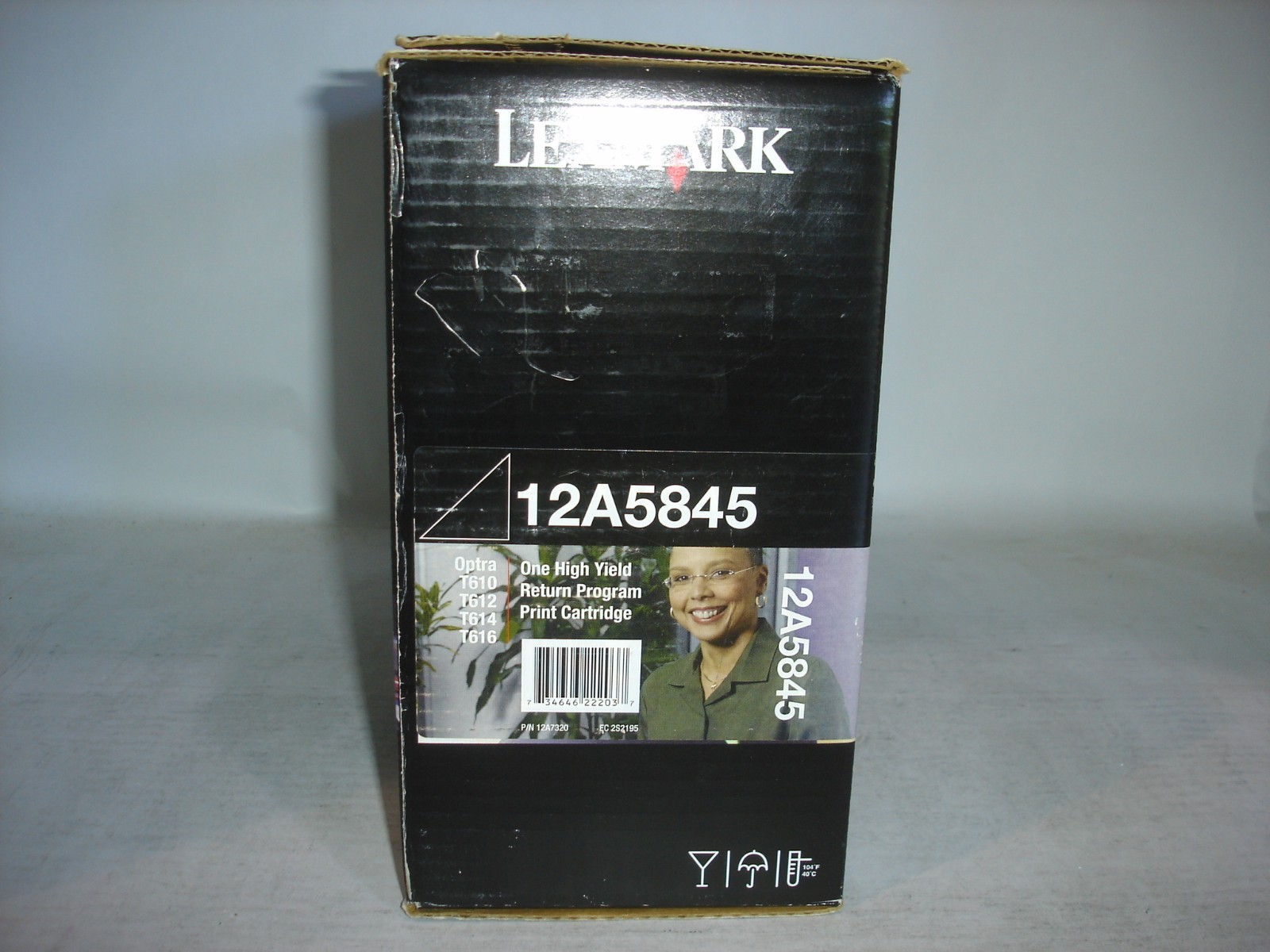 Genuine Lexmark 12A5845 High Yield Return Program Print Cartridge