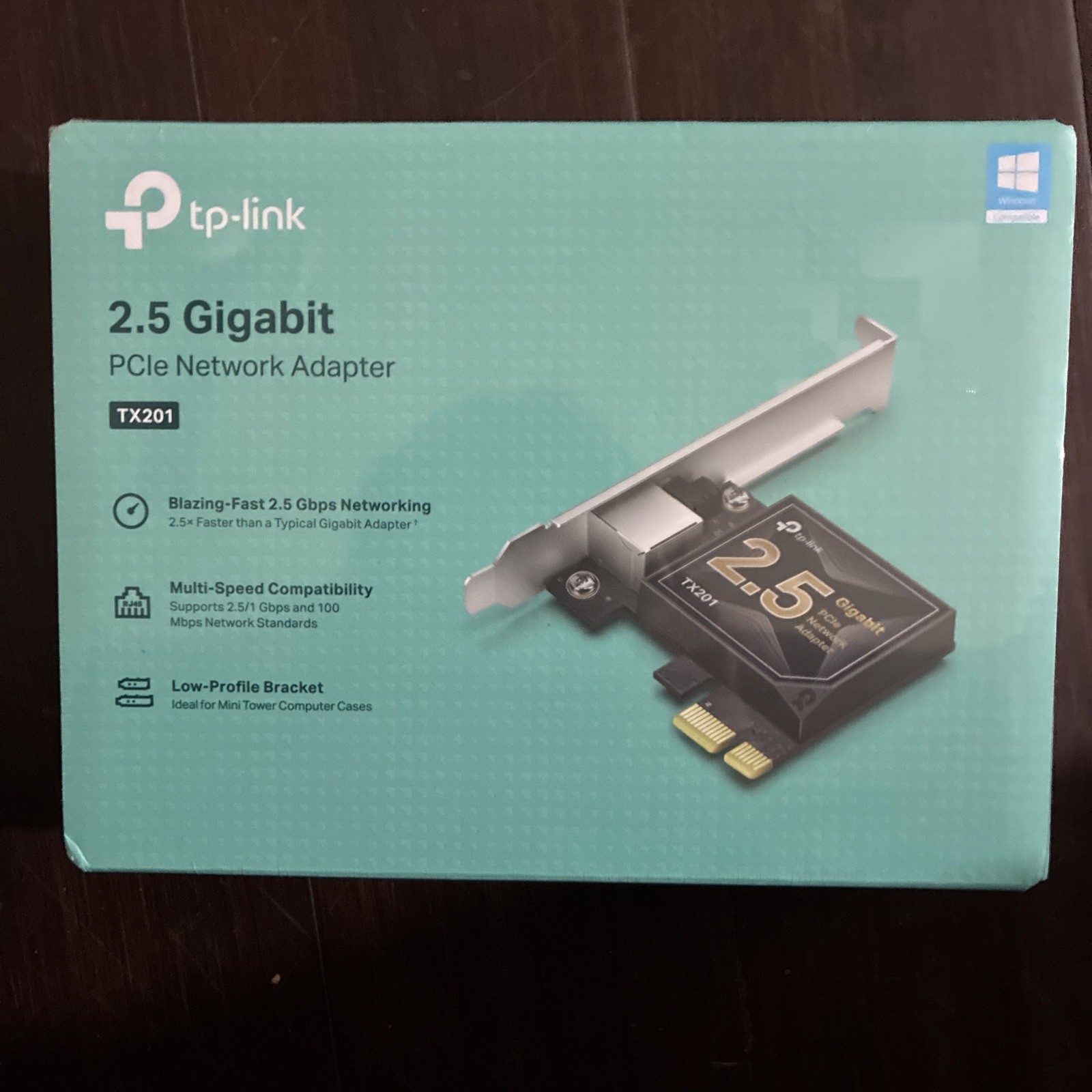 TP-Link 2.5 Gigabit PCIe Network Adapter (TX201)