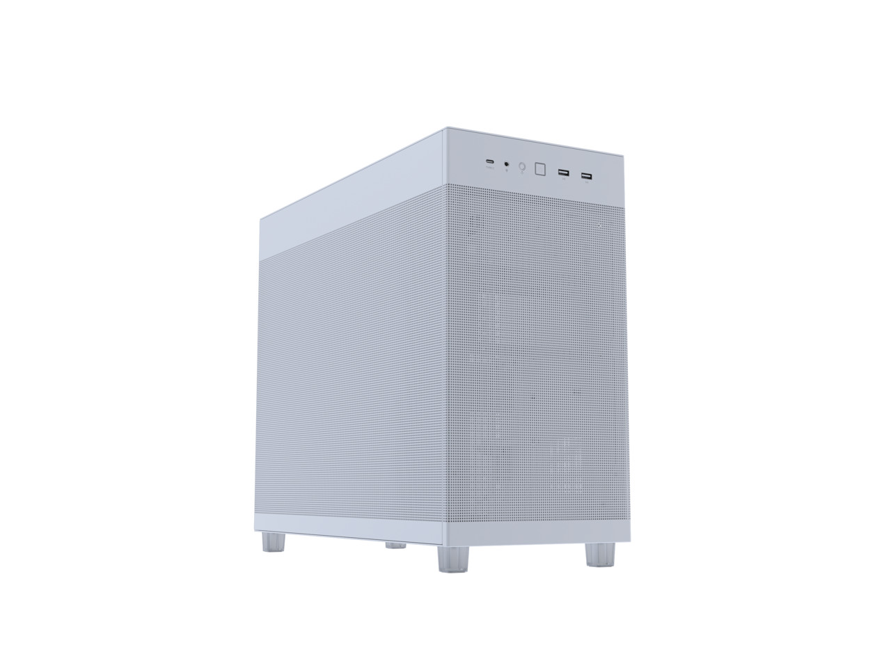 ASUS Prime AP303 White Edition Mesh-Panel 44-Liter ATX PC case, structural GPU