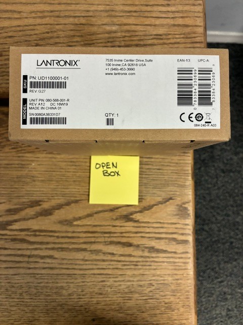 Lantronix UDS1100 Universal Device Server