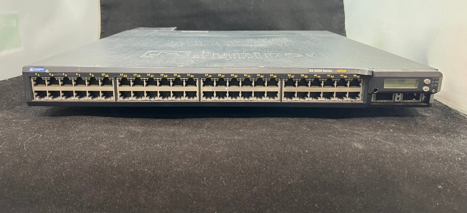 **TEST LAB UNIT** Juniper Networks EX4200 Series 48-Port PoE EX4200-48P Switch
