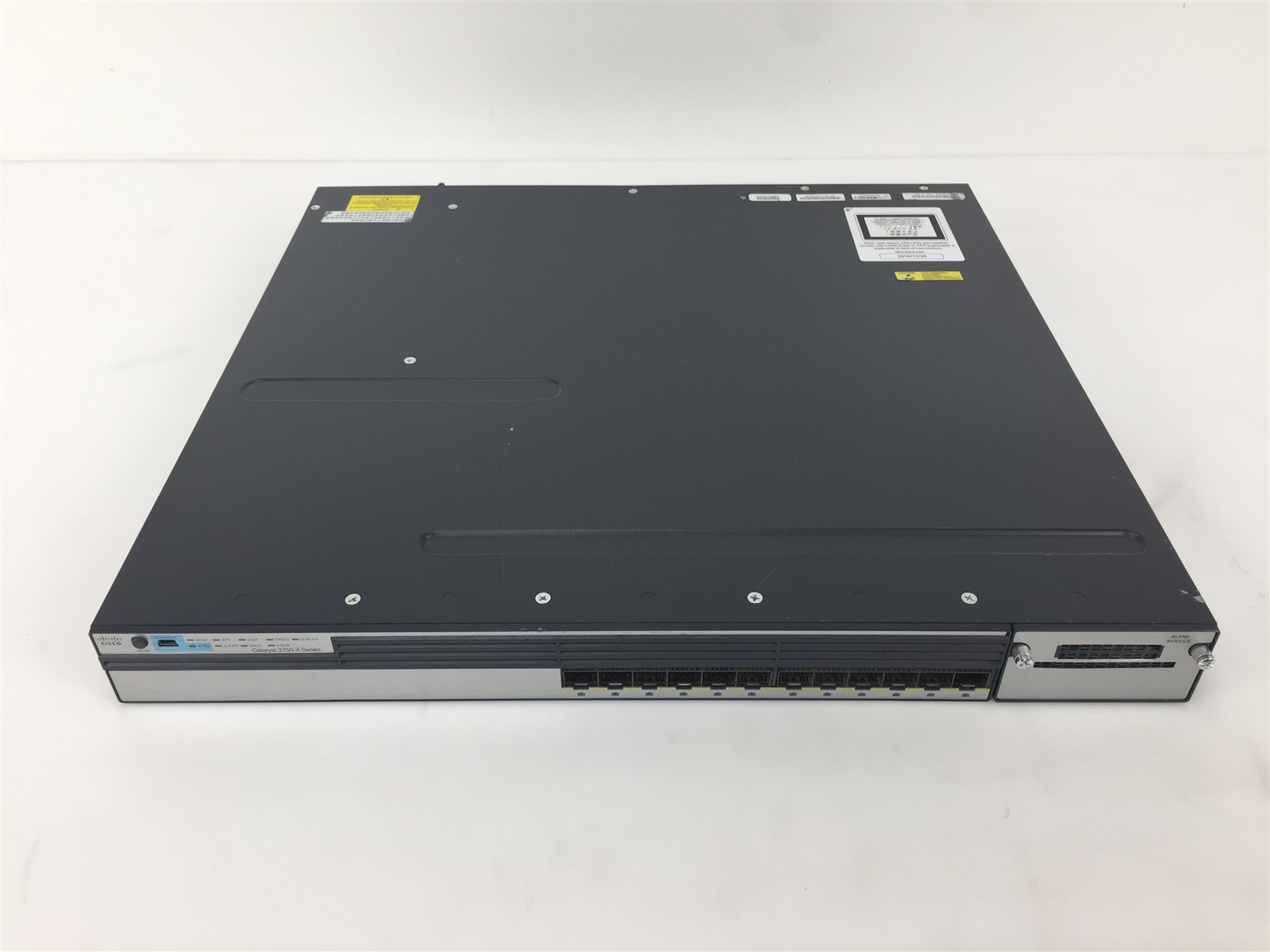 Cisco Catalyst 12-Port Gigabit Ethernet Switch WS-C3750X-12S-S