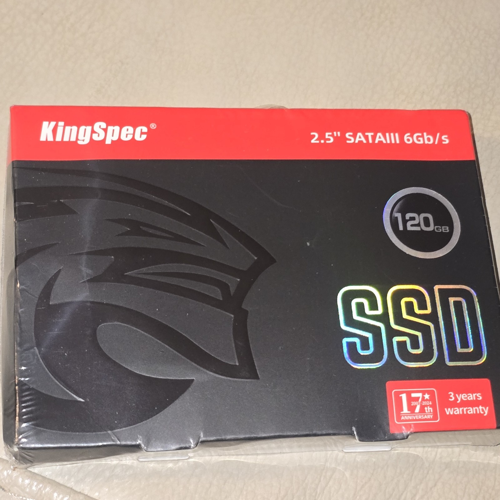 KingSpec - SSD 2.5" SATA 120GB SSD Notebook Computer Server NAS Laptop AIO