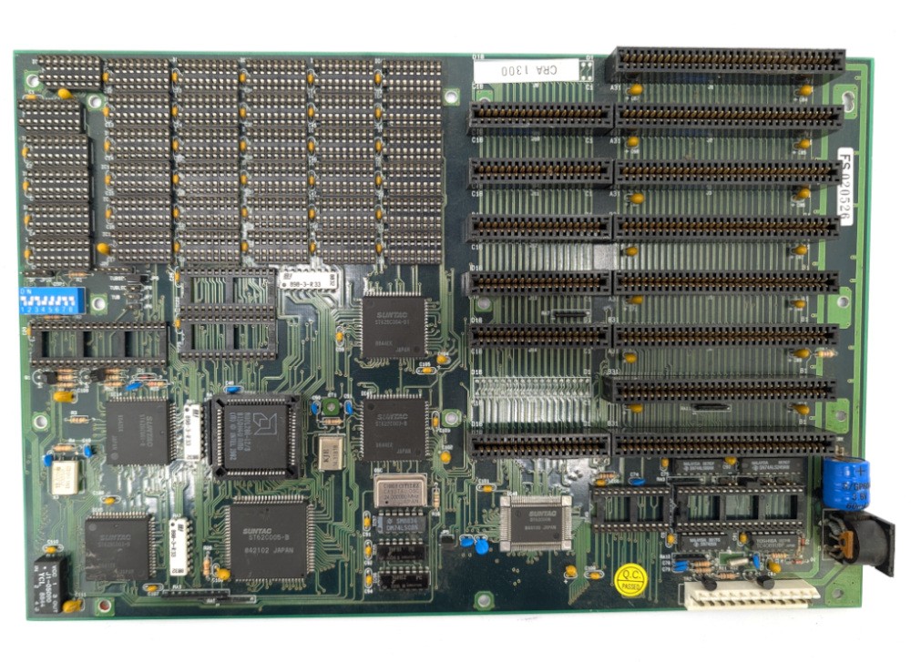 Untested AMD N80L286-12/S Motherboard SUNTAG ST62C005-B ST62BC003 Retro Vintage