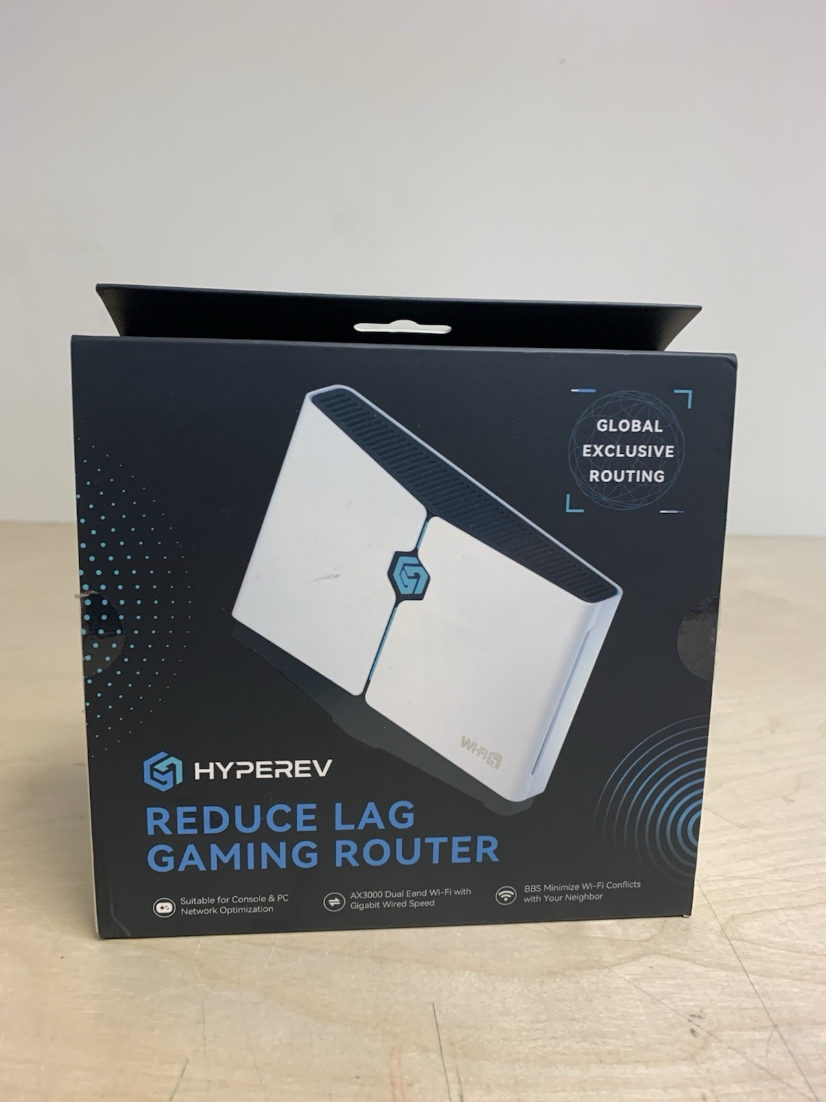 HYPEREV Reduce Lag Gaming Dual Band Home Router (Open Box) FAST .