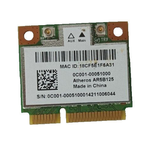 Asus EEEbox EB1036 Wireless Wifi WLAN Card Atheros AR5B125