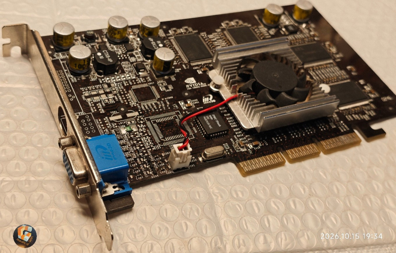 Classic 128-Bit AGP 3D CARD Inno3D NVIDIA GeFORCE2 GTS NV15 32 MB DDR RAM