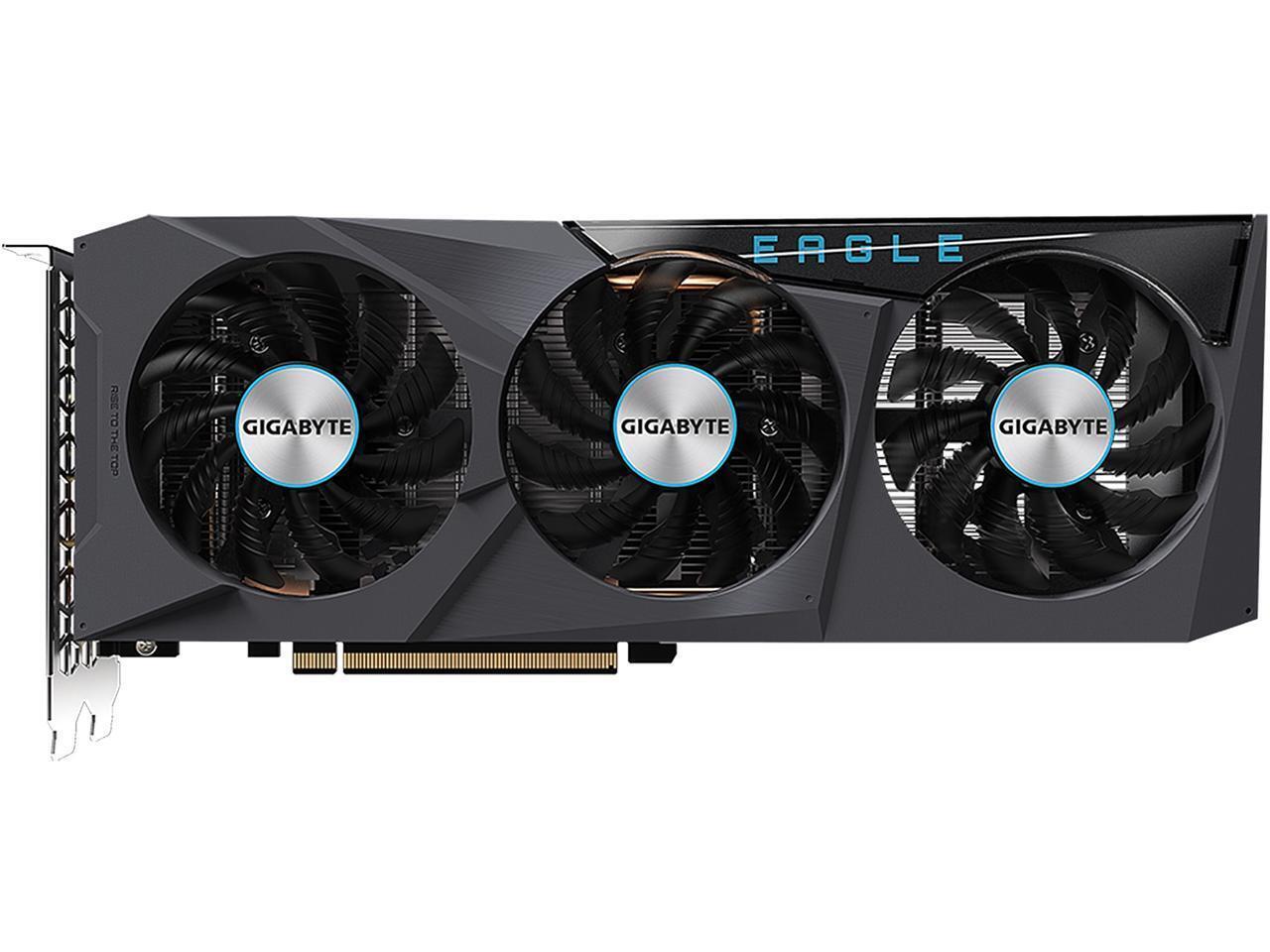 GIGABYTE Radeon RX 6600 EAGLE 8G Graphics Card, WINDFORCE 3X Cooling System, 8GB