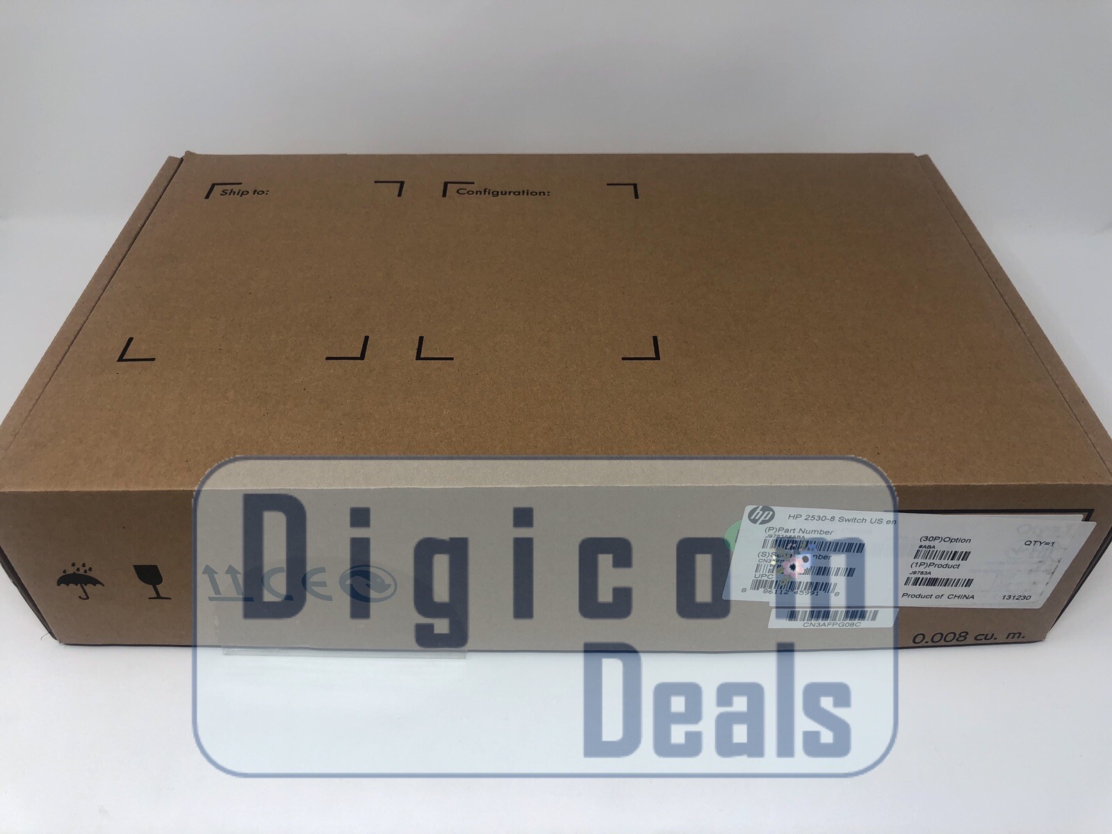 *NEW F/S* J9783A HP 2530-8 HP Switch 10/100-T SFP Base-TX RJ-45