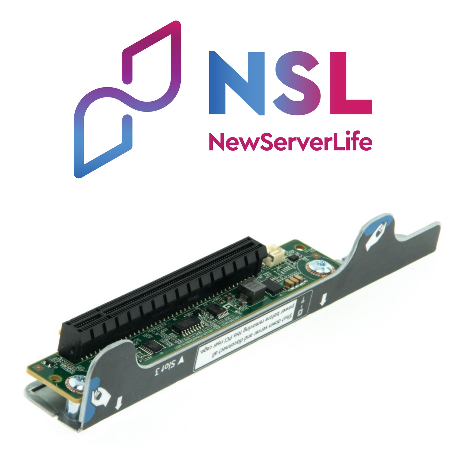 HPE DL360 Gen10 RISER Secondary Cage 869510-001 875539-001