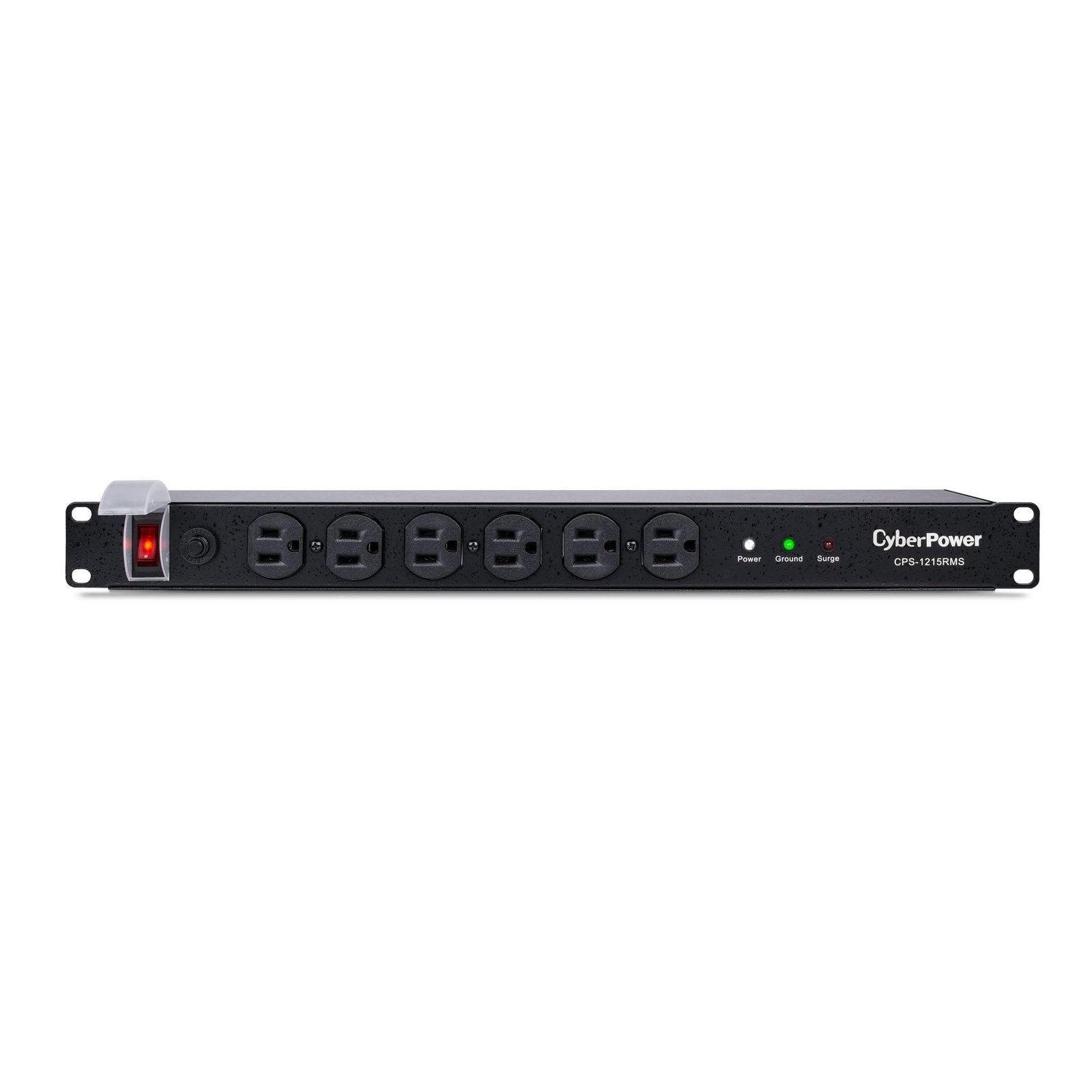 CPS1215RMS Rackmount Surge Protector, 120V/15A, 12 Outlets, 15 ft Power Cord, 1U