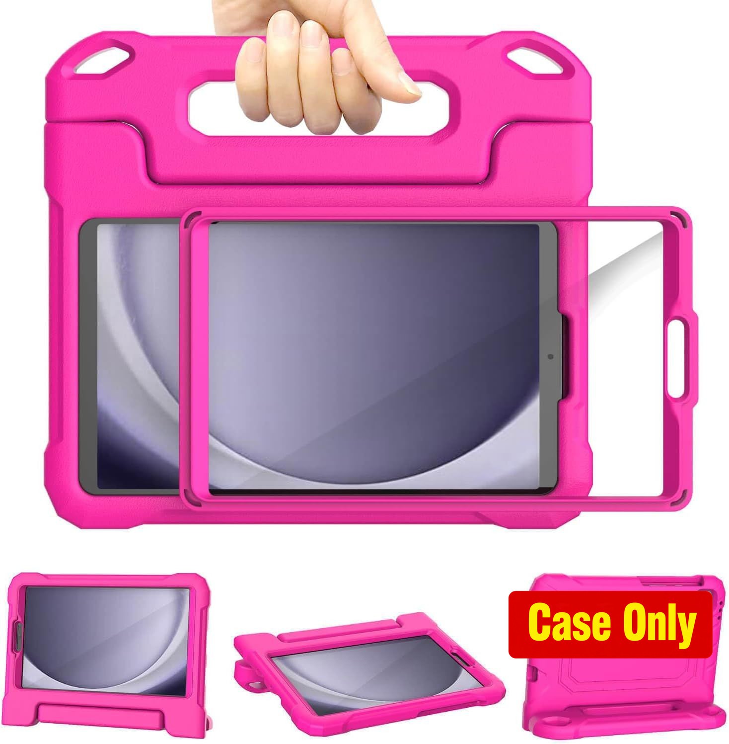 Case for Samsung Tab A11 8.7" 2025, Shockproof Handle Stand, Screen Protector