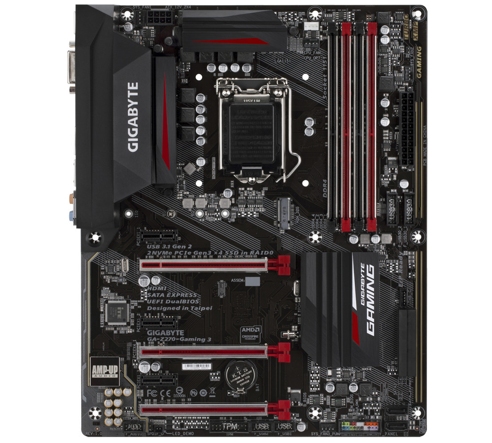 Gigabyte Technology GA-Z270-Gaming 3 Desktop computer motherboard ATX USB 3.1