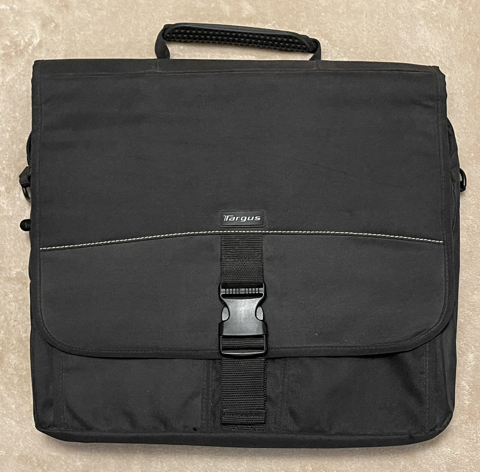 TARGUS 15.6" LAPTOP BRIEFCASE BAG - Shoulder/Hand Carry Armor Crash Protection
