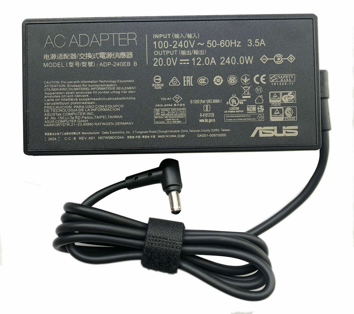Genuine ASUS A20-240P1A 240W for Asus ROG Strix Scar 15 G533ZM-LN087X Adapter