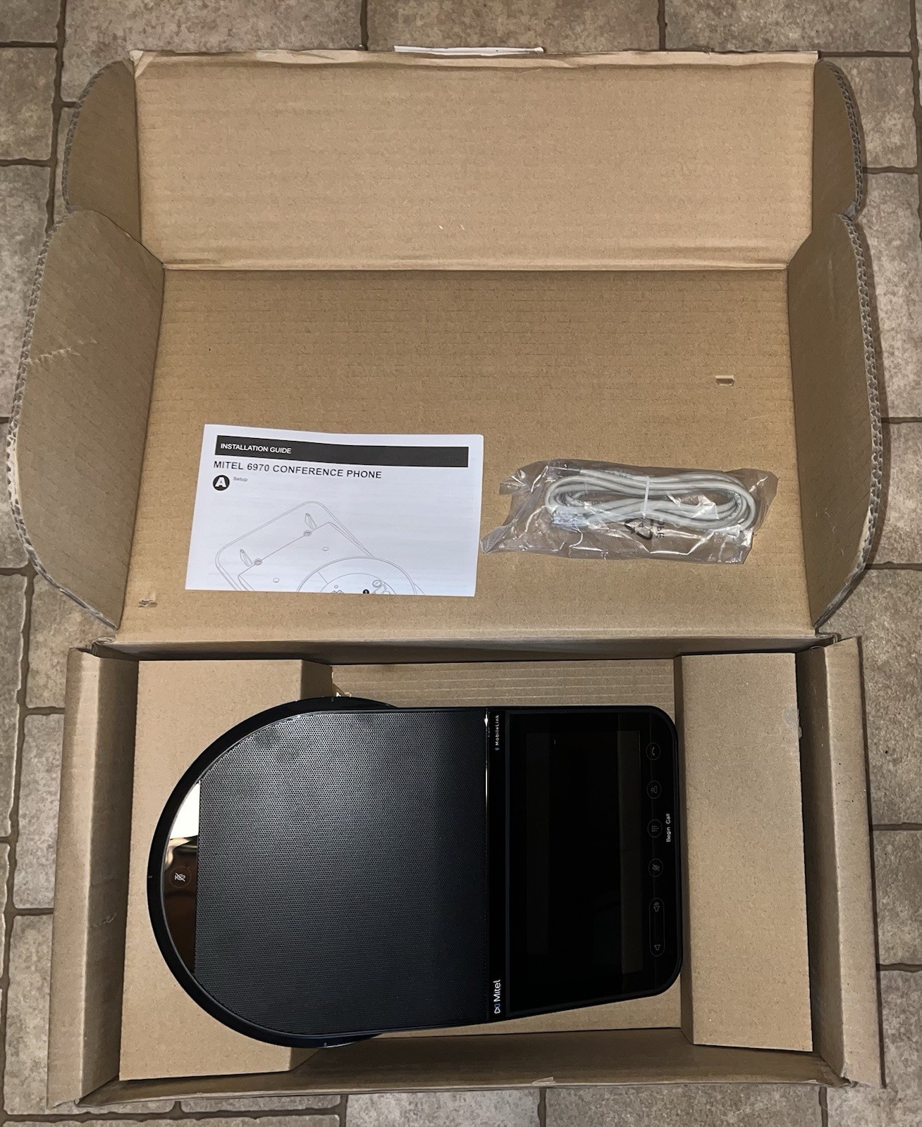 Mitel 6970 IP Conference Phone 50008271 PoE Gigabit 6900 Series Open Box