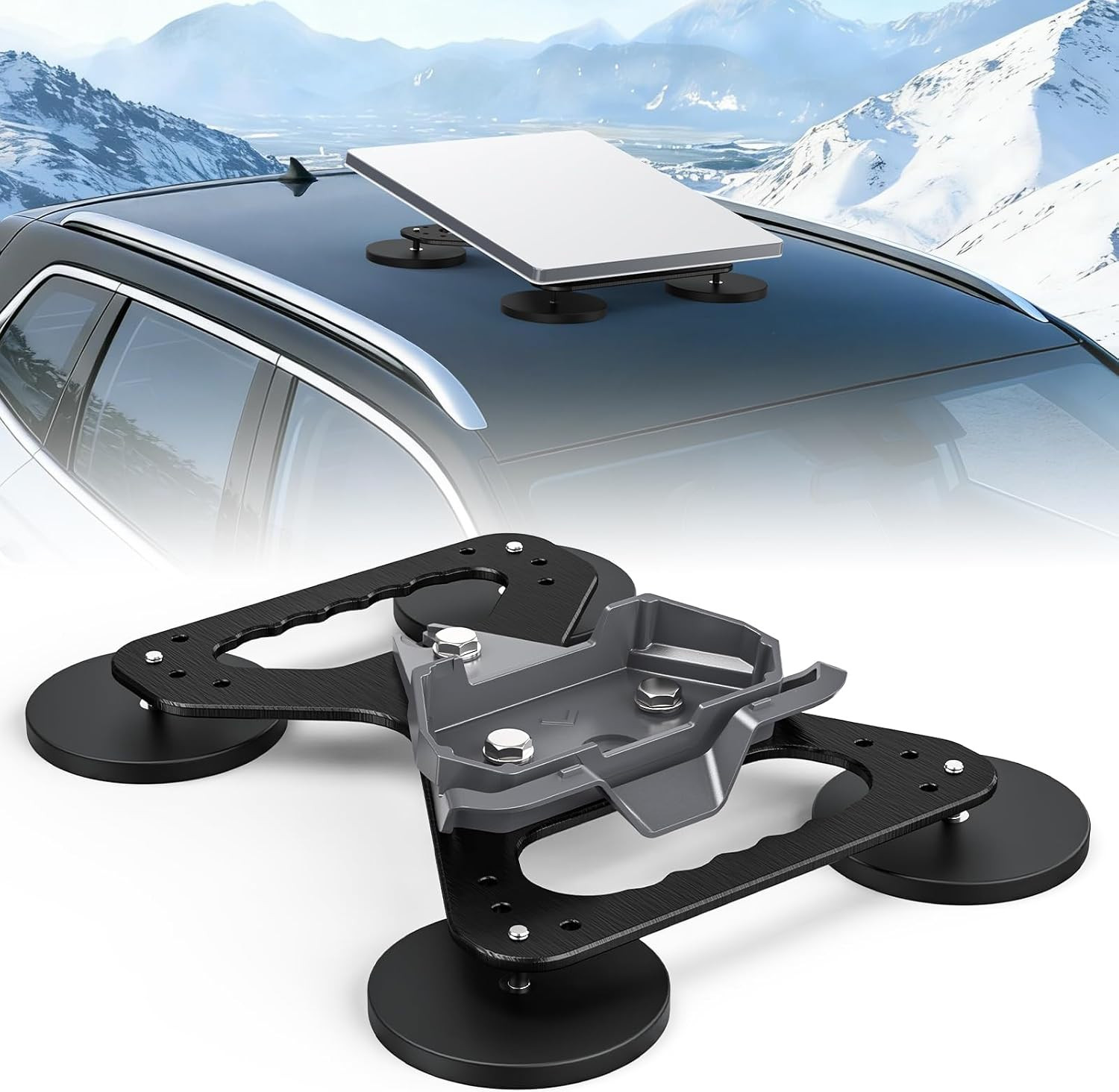 Starlink Mini Magnetic Mount, 320LBS Starlink Mini X Mount – Aluminum Starlink M