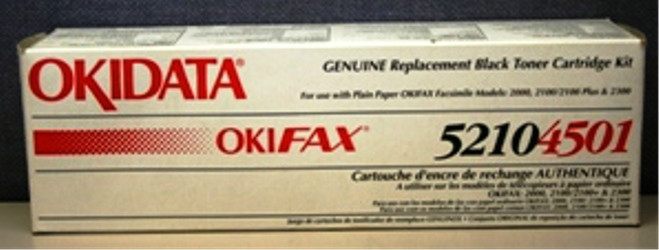 3 New Genuine Okidata 52104501 Toner Cartridge Kits