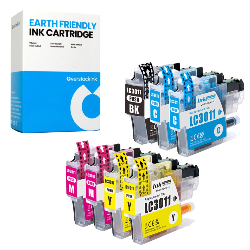 OSI Compatible 7PK LC3011 Ink Cartridges fits Brother MFC-J497DW J890DW J895DW