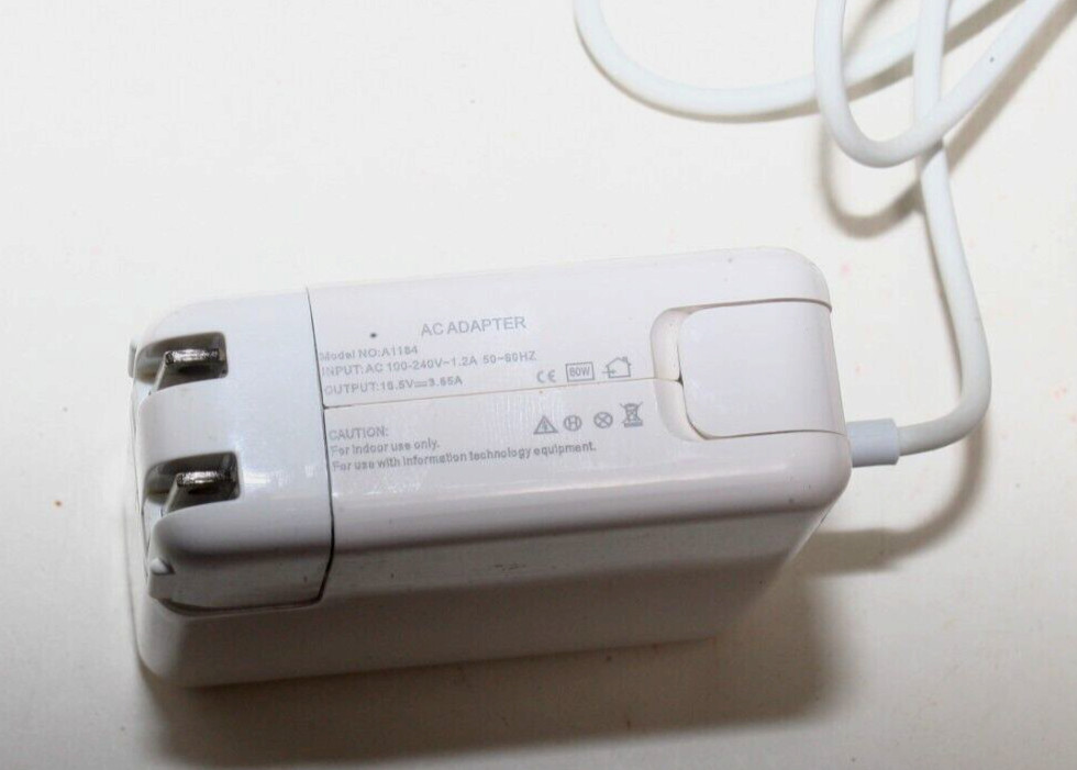 APPLE AC ADAPTER-MODEL A1184-GENUINE APPLE