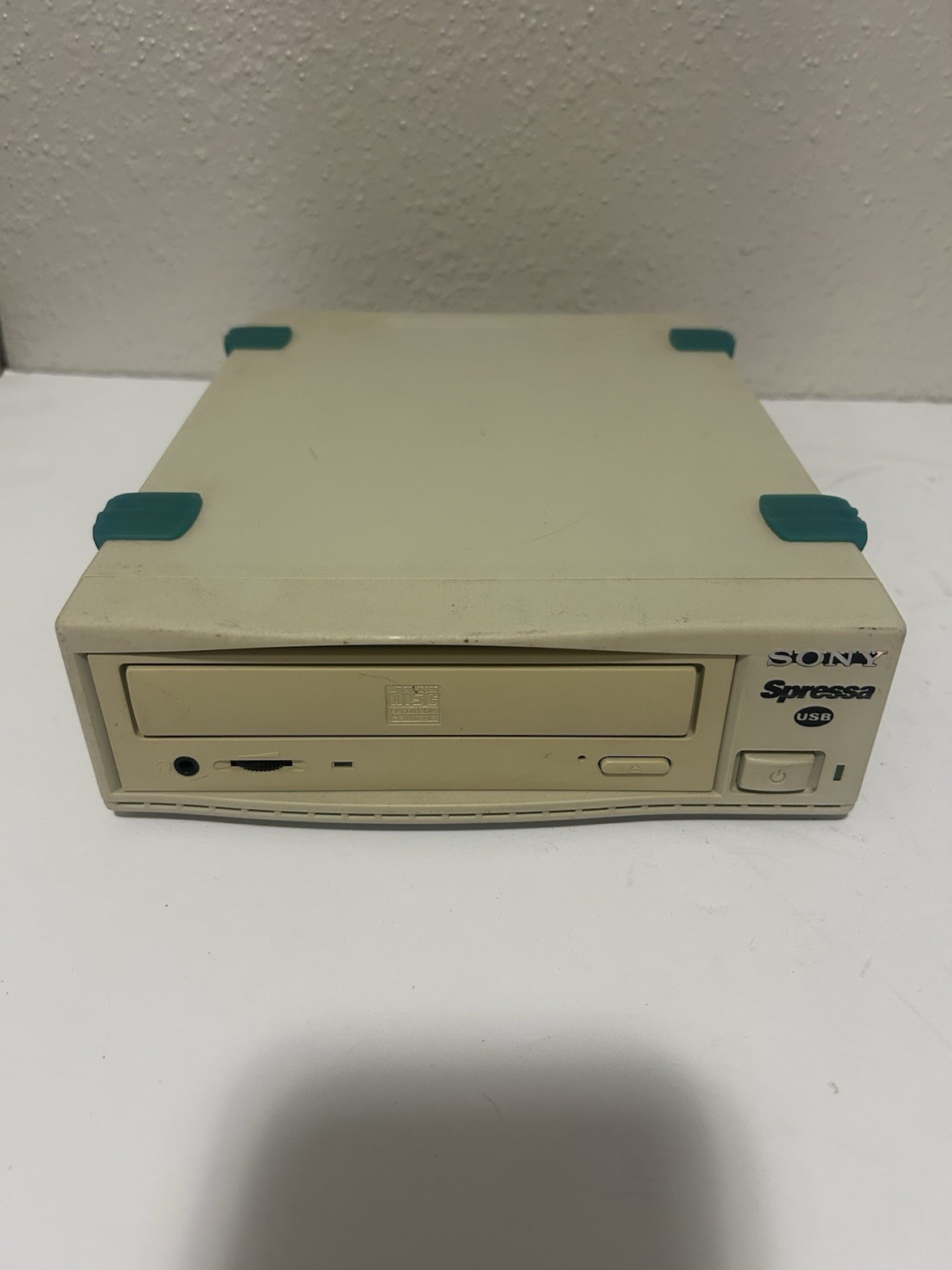 Sony Spressa CRX100E/X2 External USB CD-RW Drive -Mac & PC- WORKS/NO WIRES