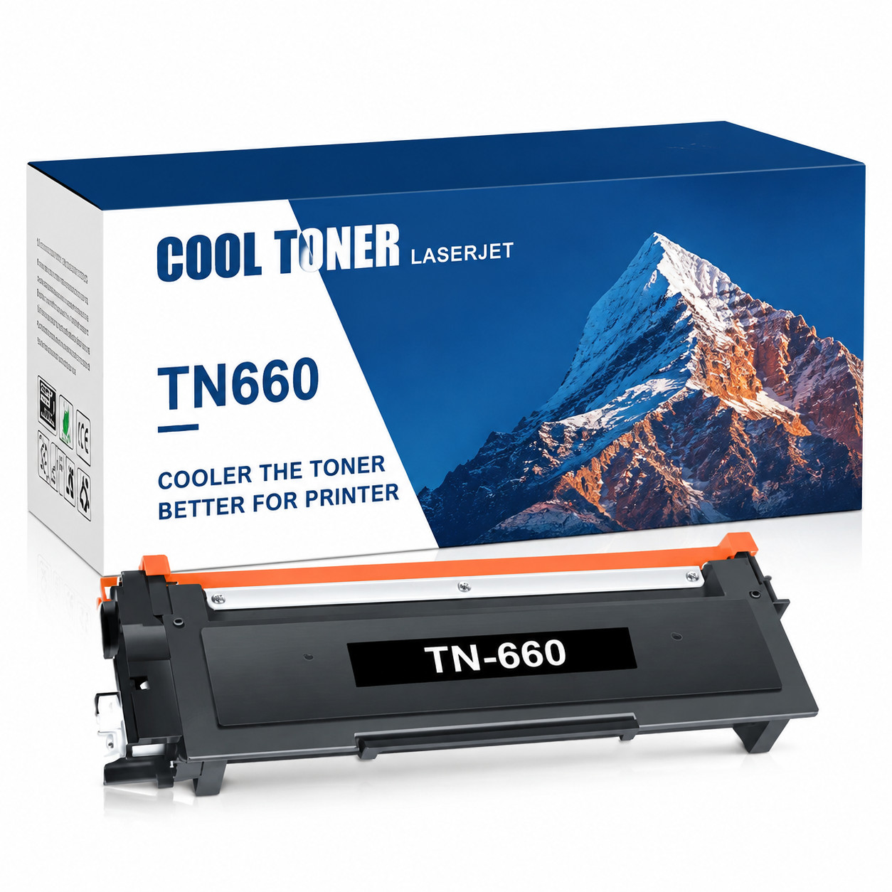 TN660 Toner Cartridge 1Pack Compatible For TN-660 TN630 MFC-L2700DW DCP-L2540DW