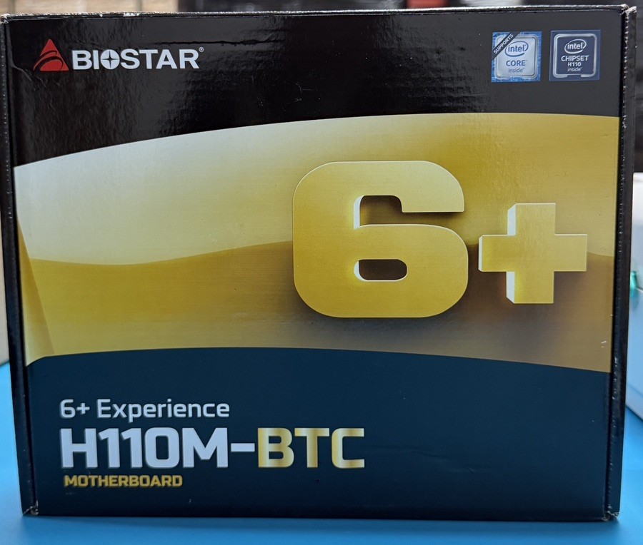 Biostar H110M–BTC  LGA 1151/Socket H4 MicroATX Motherboard