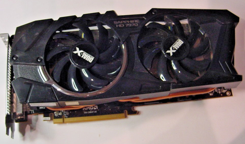 SAPPHIRE HD7970 DUAL-X 3G GDDR5 PCIE - GRAPHICS VIDEO CARD
