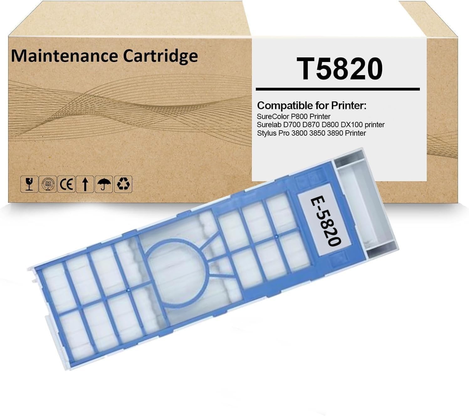 T5820 Waste Ink Tank & Maintenance Cartridge for SureColor P800 & D700 Printers