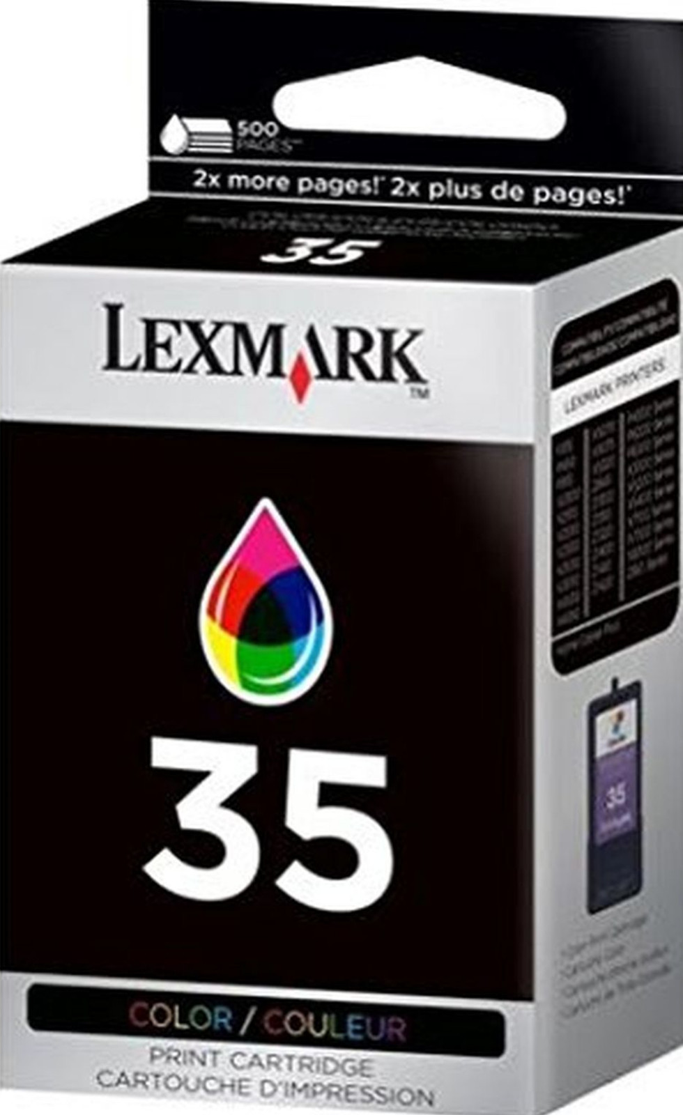 New Genuine Lexmark 35 Ink Cartridge Z Series Z1410 Z816 X Series X6350 X8350