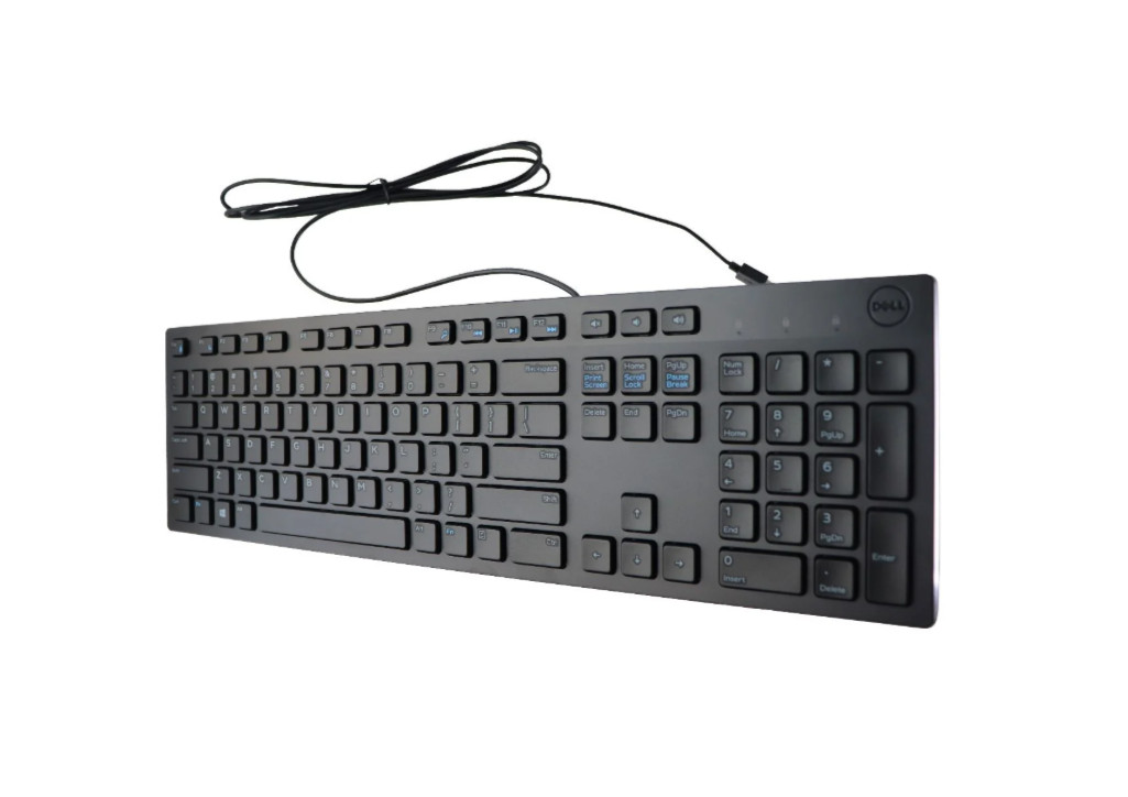 Lot of Dell KB216-BK-US Wired Keyboards
