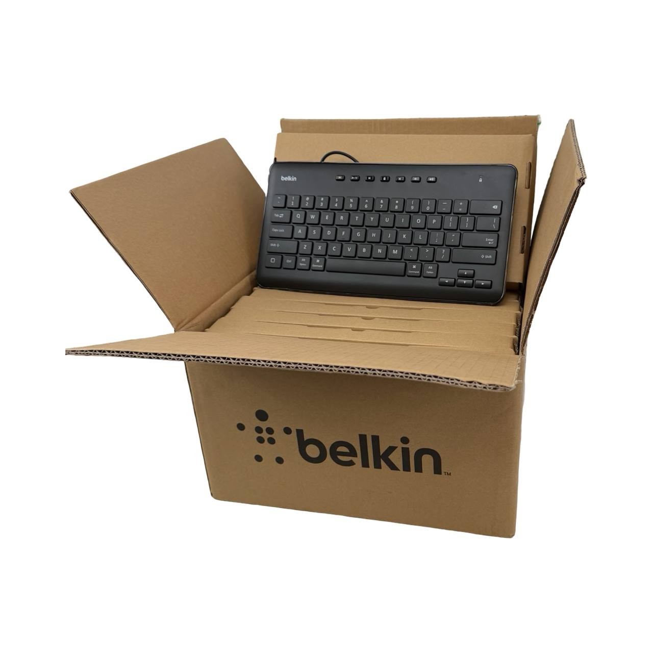 NEW IN BOX 10x BELKIN (B2B125) Wired Keyboard for Apple iPad w/ 30-Pin Connector