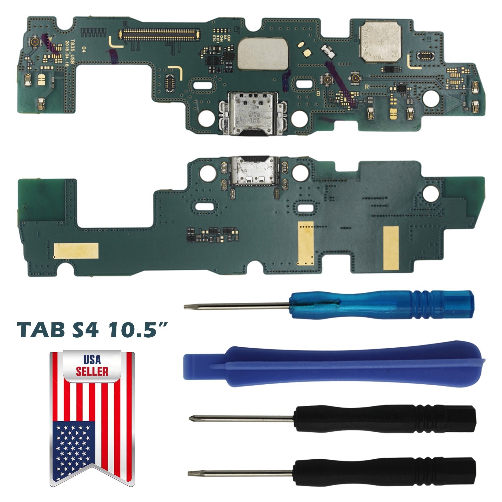 USB Charger Charging Port Board For Samsung Galaxy Tab S4 10.5" T830 T835 T837V
