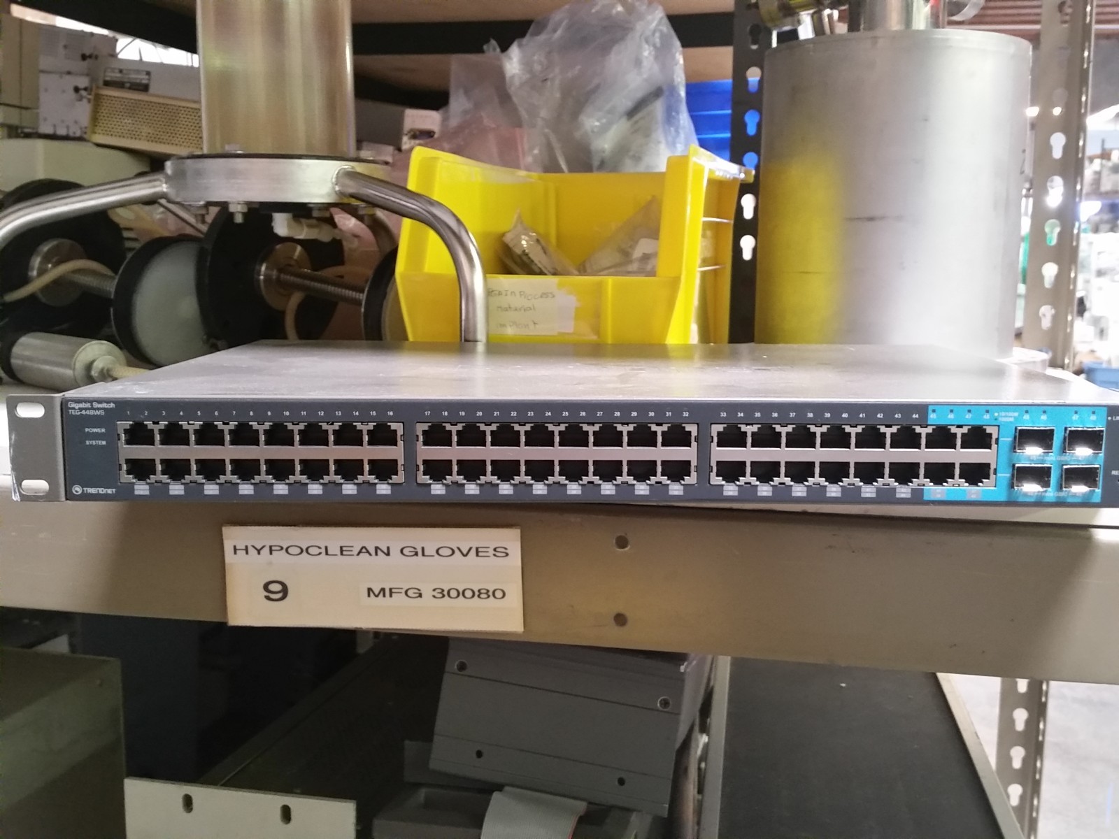 TRENDnet TEG-448WS 1Gps 48 Port Rack Mountable Fast Ethernet Switch