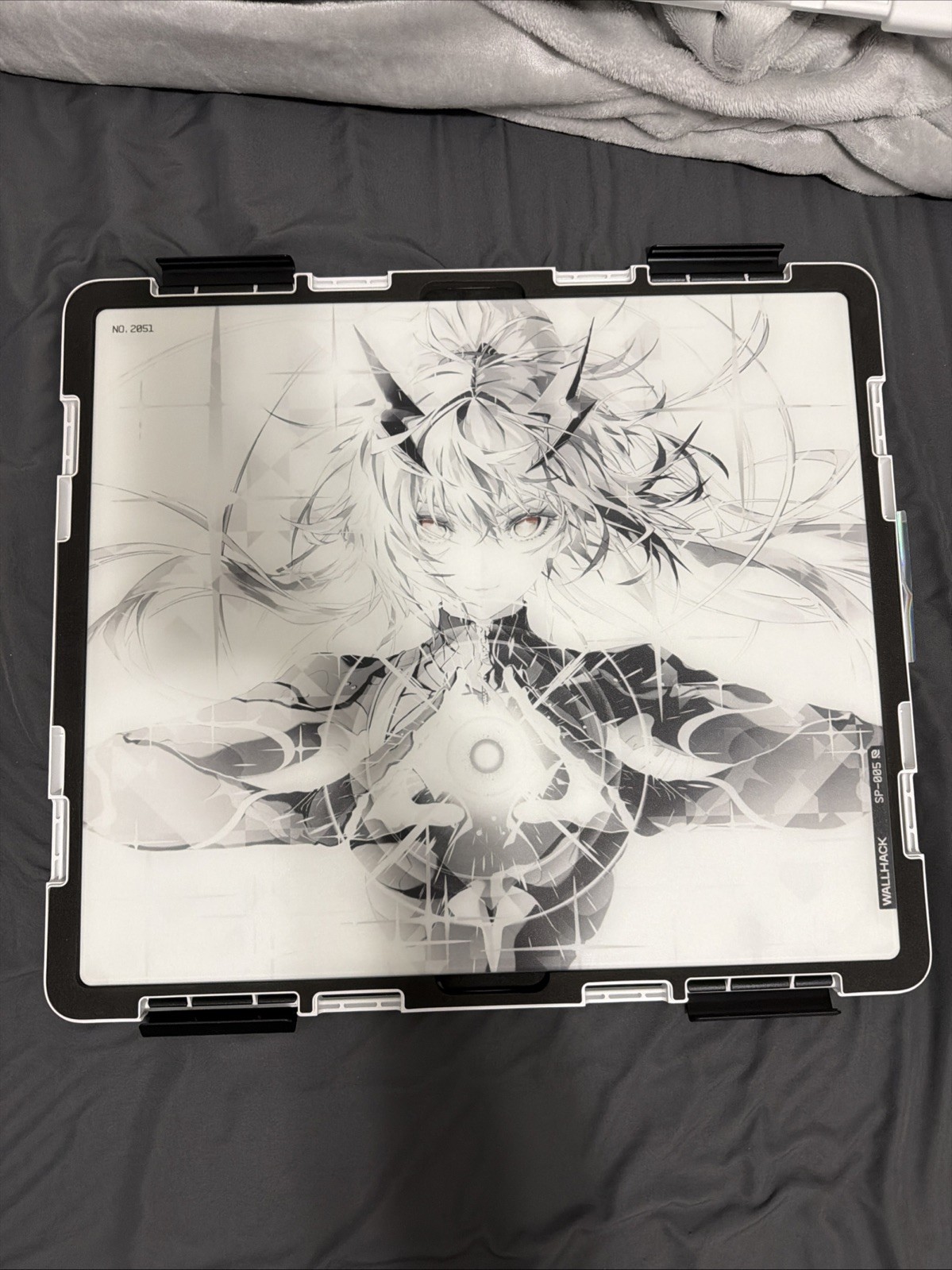 WALLHACK SP-005 Ascension Sora Glass Mousepad #2051