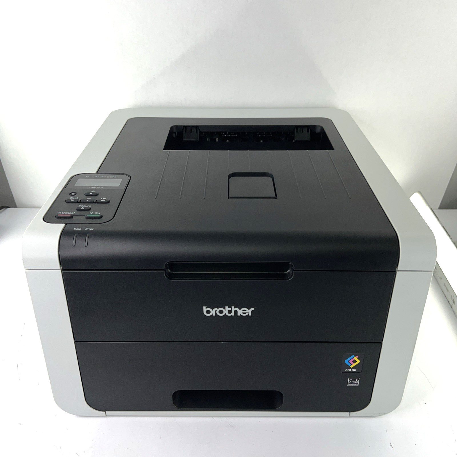 Brother HL-3170CDW Wireless Color Laser Printer Duplex 9k Pages 25% Toner TESTED