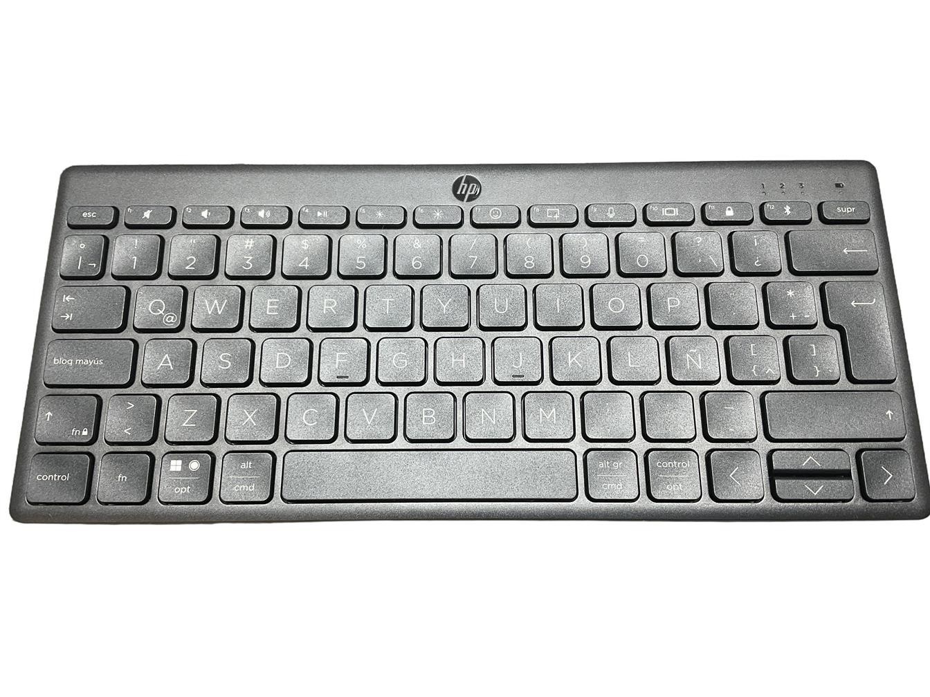 692S8AA NEW HP 350 Compact Multi-Device Bluetooth BLACK SPANISH Keyboard