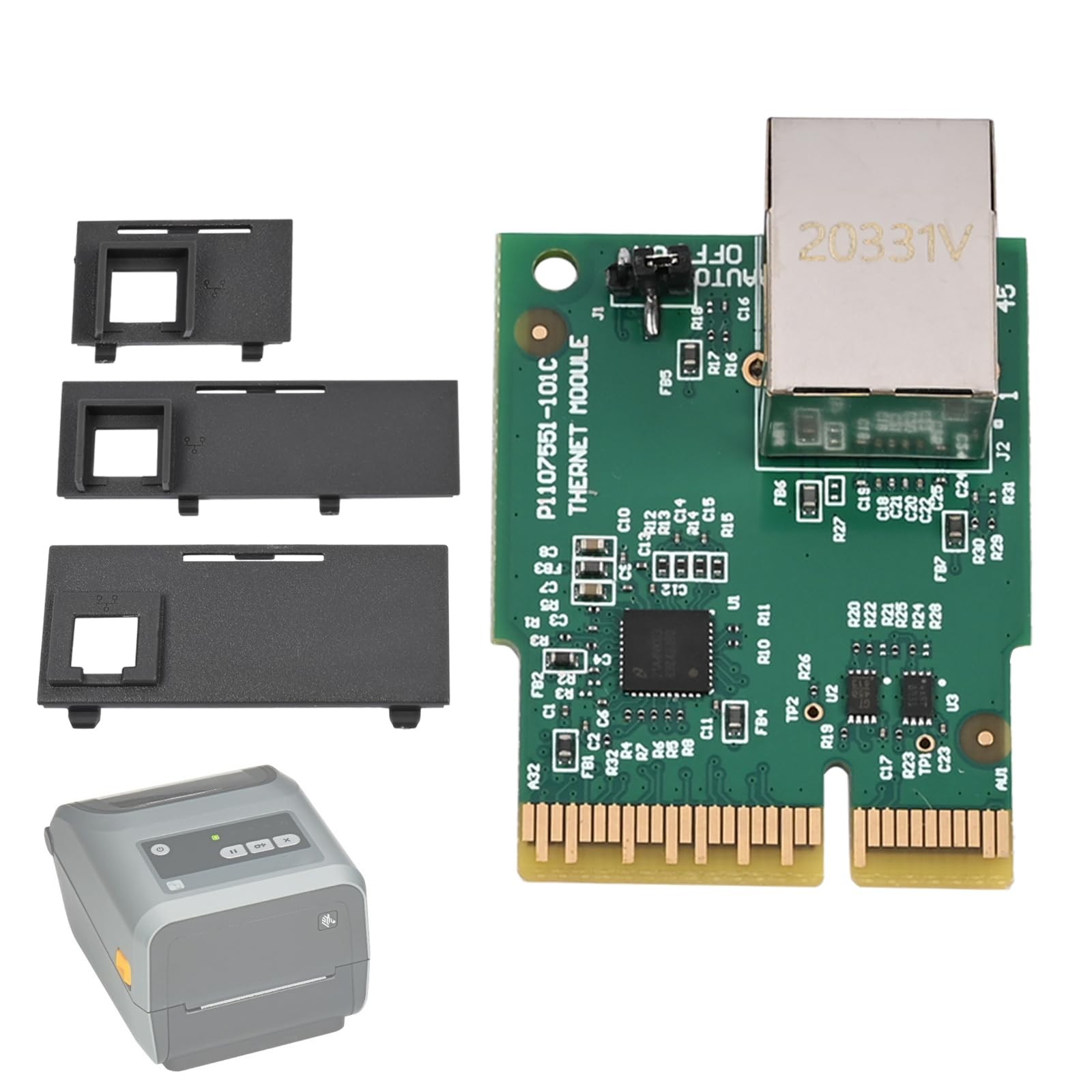 Promrmr P1112640-015 Kit Upgrade Ethernet Module Fit for Zebra ZD421 ZD421d