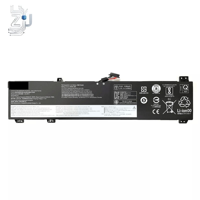 New L19C4PC1 L19M4PC0 80Wh Battery For Legion 5P-15IMH05 Legion 5-15IMH05