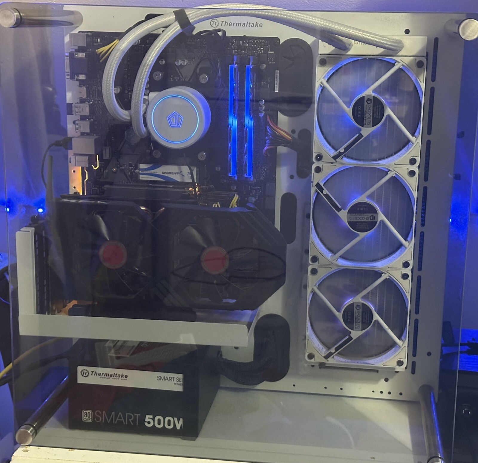 Custom Gaming pc Thermaltake Core P3 ATX  Open Chasis