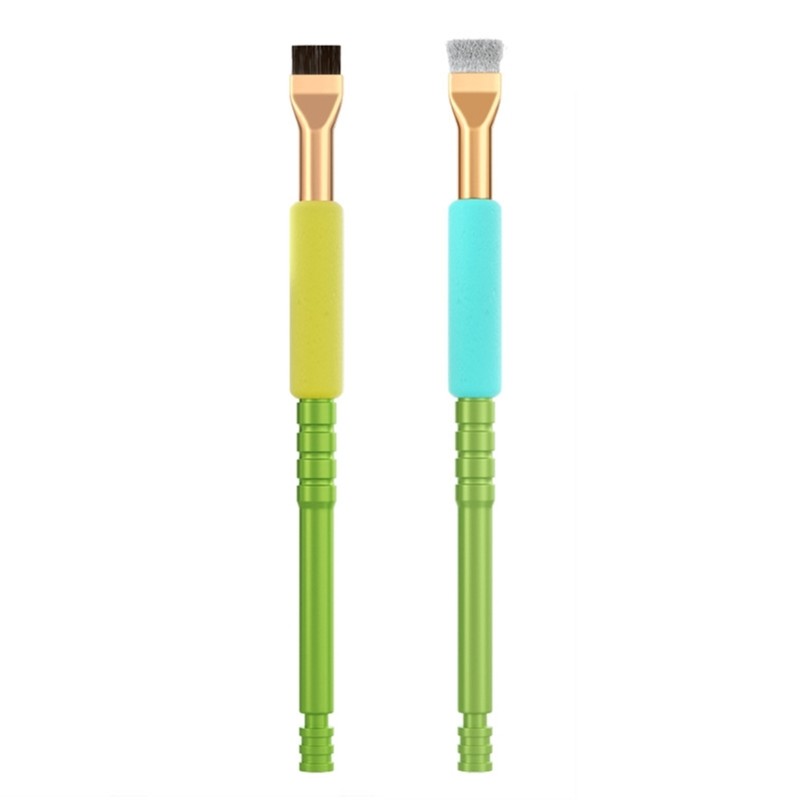 2Pcs IC Pad Cleaning Brush for Phone Motherboard Chip Clean Removal Glues