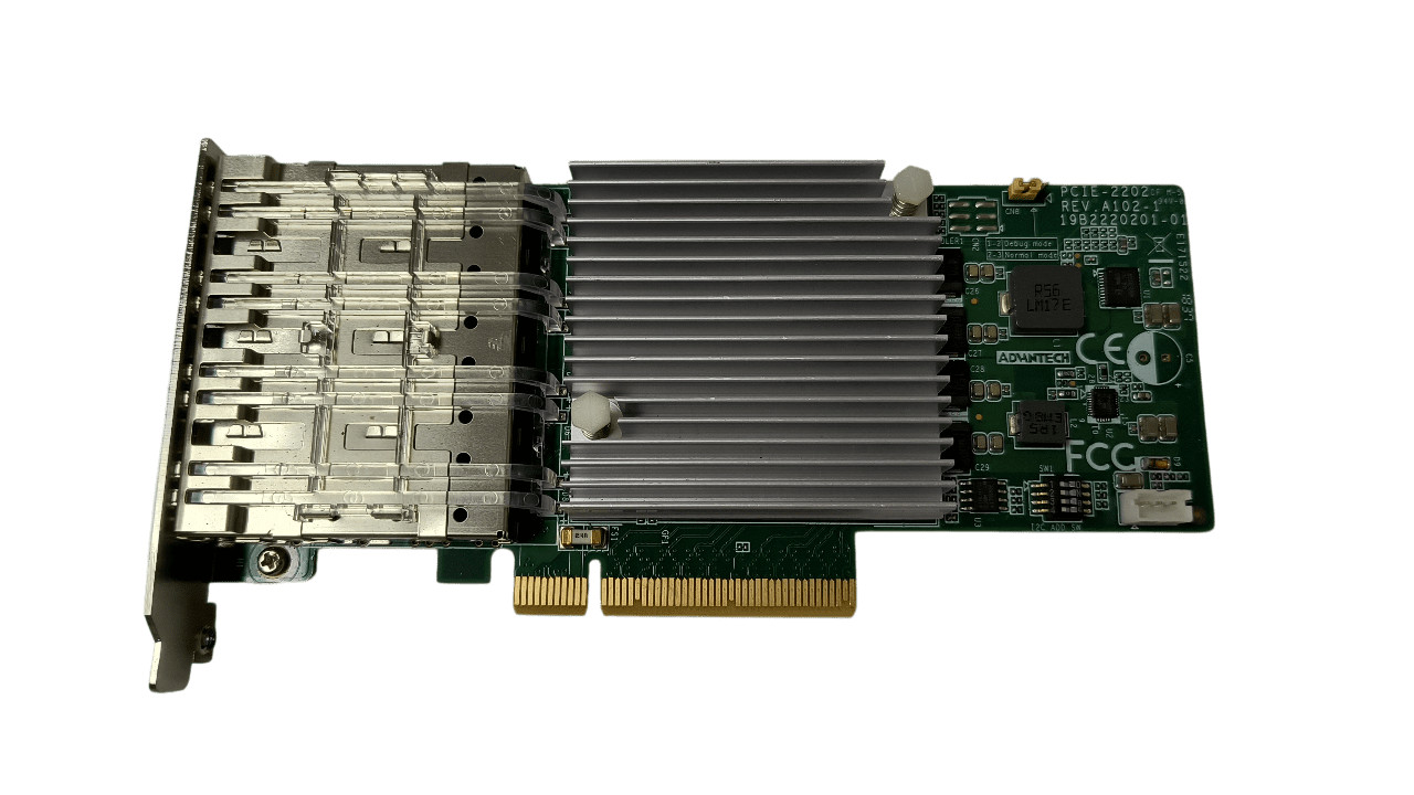 Advantech PCIE-2202E Intel XL710-AM2 Quad Port 10GB Network Adapter No SFPs