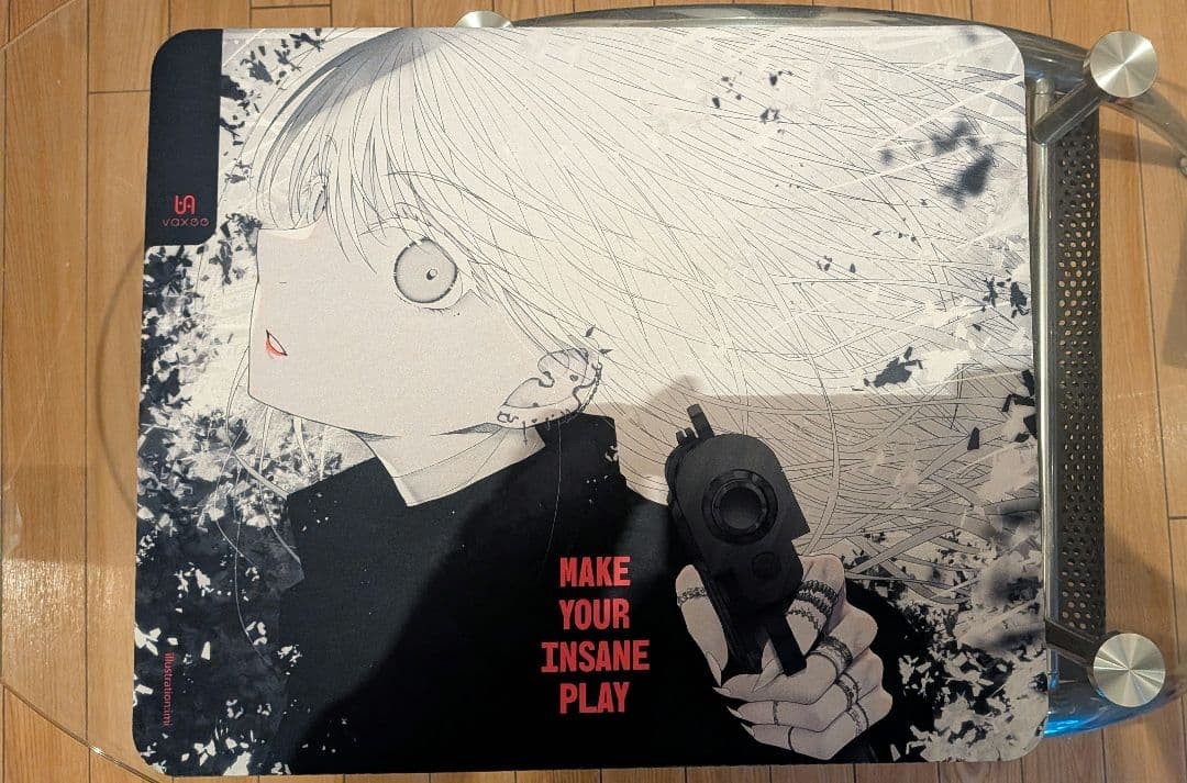 Vaxee PA Gaming Mouse Pad Smooth Surface White Black Red