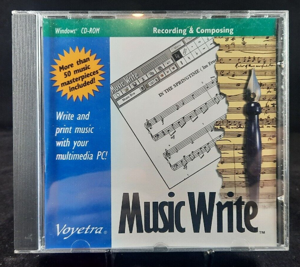 Music Write - Voyetra / CD-ROM